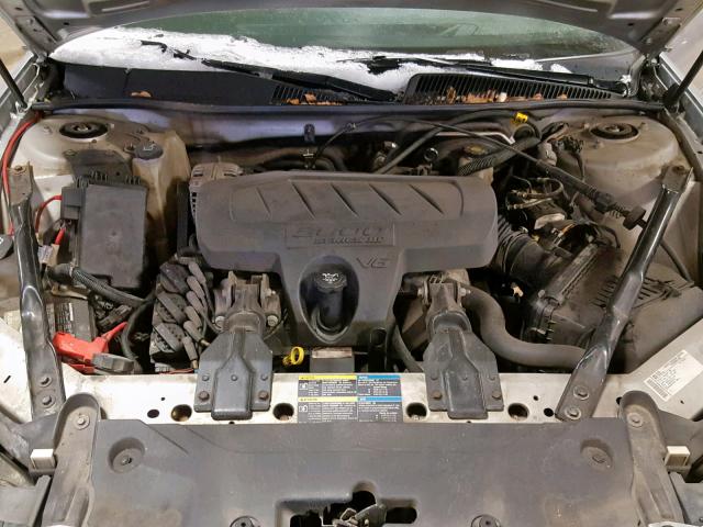 2G4WD582891222364 - 2009 BUICK LACROSSE C SILVER photo 7