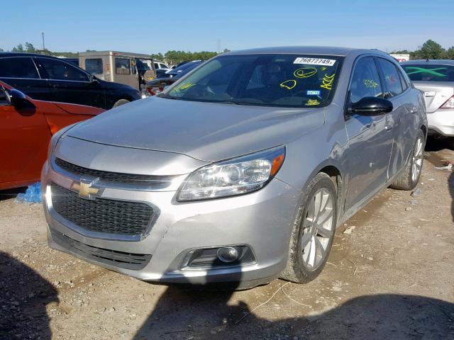 1G11D5SL3FF151815 - 2015 CHEVROLET MALIBU 2LT SILVER photo 2