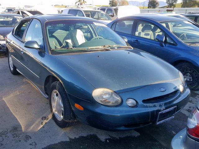 1FALP52U6VG261062 - 1997 FORD TAURUS GL GREEN photo 1