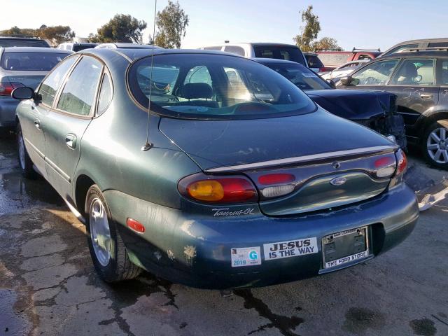 1FALP52U6VG261062 - 1997 FORD TAURUS GL GREEN photo 3