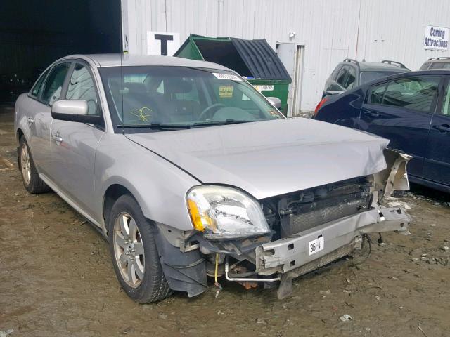 1MEHM40147G601919 - 2007 MERCURY MONTEGO LU GRAY photo 1