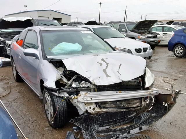 1HGEM22964L032250 - 2004 HONDA CIVIC EX SILVER photo 1