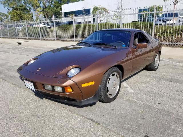 WP0JB0923FS860667 - 1985 PORSCHE 928 S BROWN photo 1