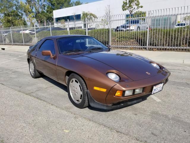 WP0JB0923FS860667 - 1985 PORSCHE 928 S BROWN photo 3