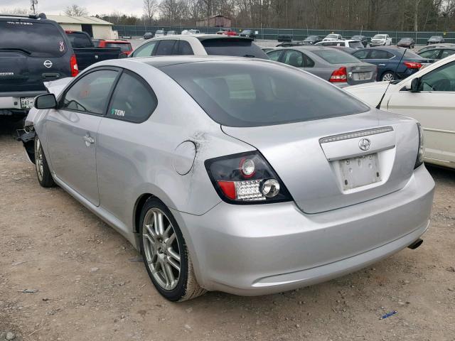 JTKDE167880234257 - 2008 TOYOTA SCION TC 灰色 照片 3