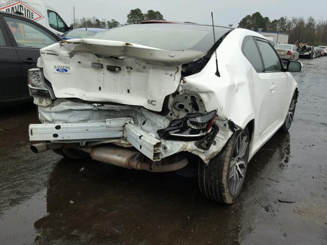JTKJF5C79E3070636 - 2014 TOYOTA SCION TC 白色 照片 4