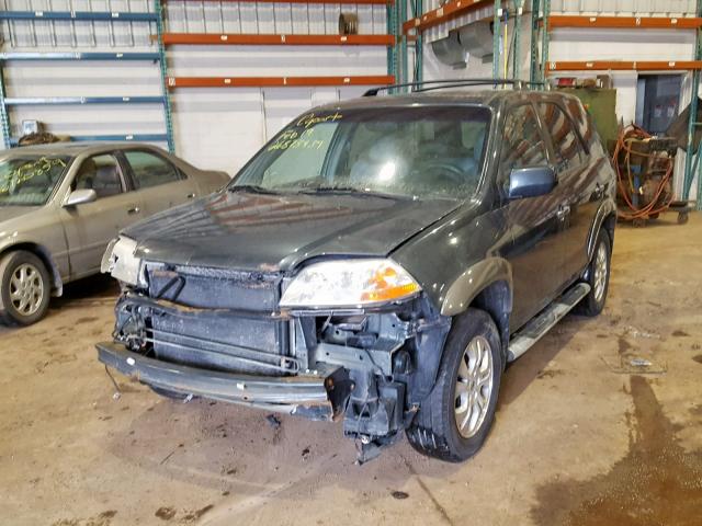 2HNYD18693H002619 - 2003 ACURA MDX TOURIN GRAY photo 2