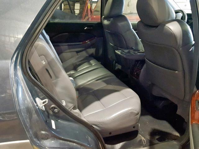 2HNYD18693H002619 - 2003 ACURA MDX TOURIN GRAY photo 6