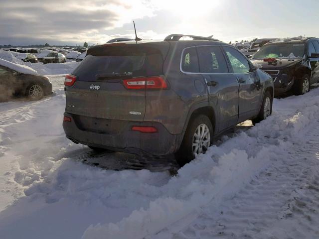 1C4PJMLB6JD569591 - 2018 JEEP CHEROKEE L GRAY photo 4