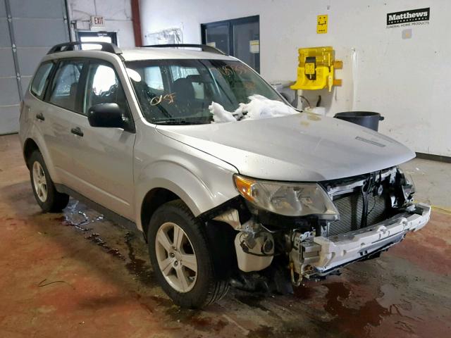 JF2SH6BC4AH902845 - 2010 SUBARU FORESTER X SILVER photo 1