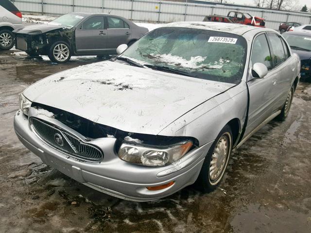 1G4HP52K234119736 - 2003 BUICK LESABRE CU SILVER photo 2