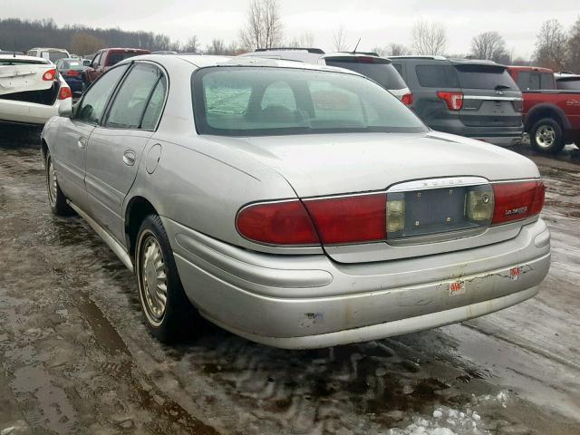 1G4HP52K234119736 - 2003 BUICK LESABRE CU SILVER photo 3