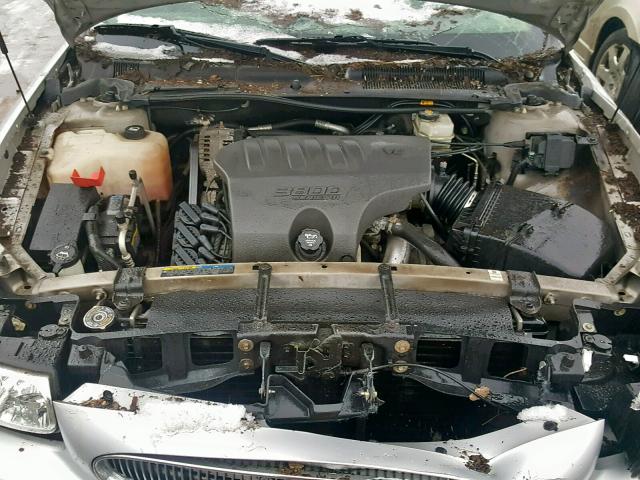 1G4HP52K234119736 - 2003 BUICK LESABRE CU SILVER photo 7