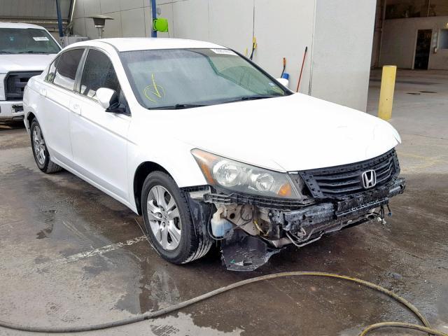 1HGCP26499A101948 - 2009 HONDA ACCORD LXP WHITE photo 1