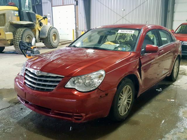 1C3LC56JX8N301864 - 2008 CHRYSLER SEBRING TO RED photo 2