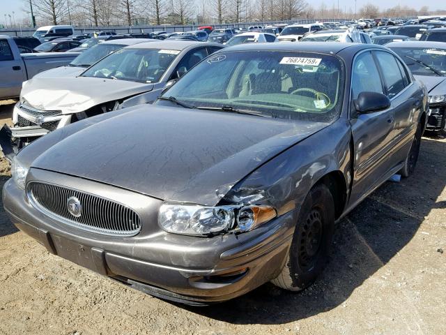 1G4HP54K114263322 - 2001 BUICK LESABRE CU GOLD photo 2