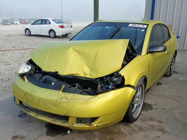 1G8AM12F54Z113230 - 2004 SATURN ION LEVEL GREEN photo 2