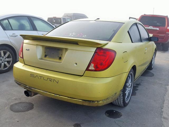 1G8AM12F54Z113230 - 2004 SATURN ION LEVEL GREEN photo 4