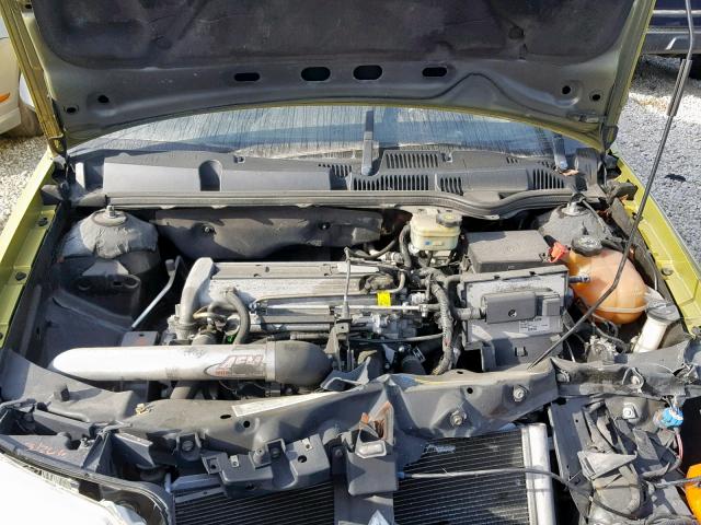 1G8AM12F54Z113230 - 2004 SATURN ION LEVEL GREEN photo 7