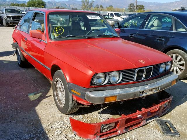 WBAAA1303H2327038 - 1987 BMW 325 IS RED photo 1