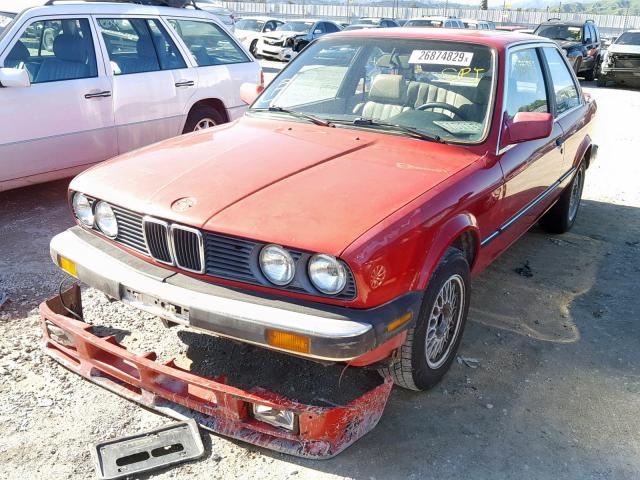 WBAAA1303H2327038 - 1987 BMW 325 IS RED photo 2