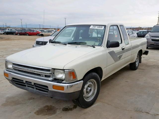 JT4VN93G5L5014519 - 1990 TOYOTA PICKUP 1/2 WHITE photo 2