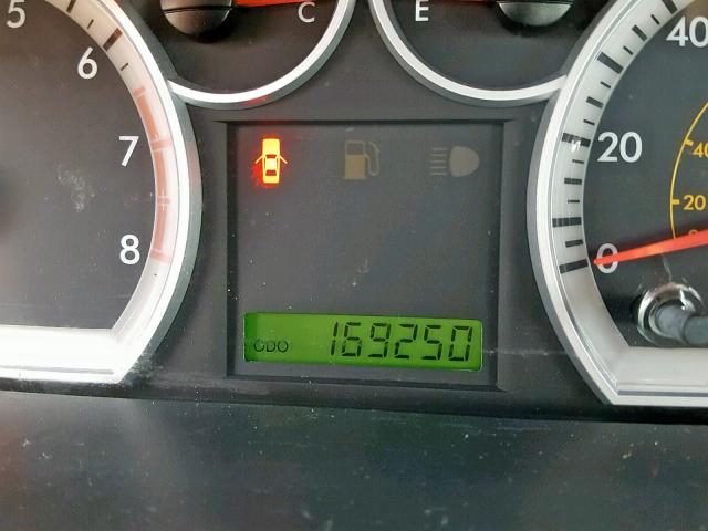 KL1TD56617B173011 - 2007 CHEVROLET AVEO BASE Қызыл фото 8