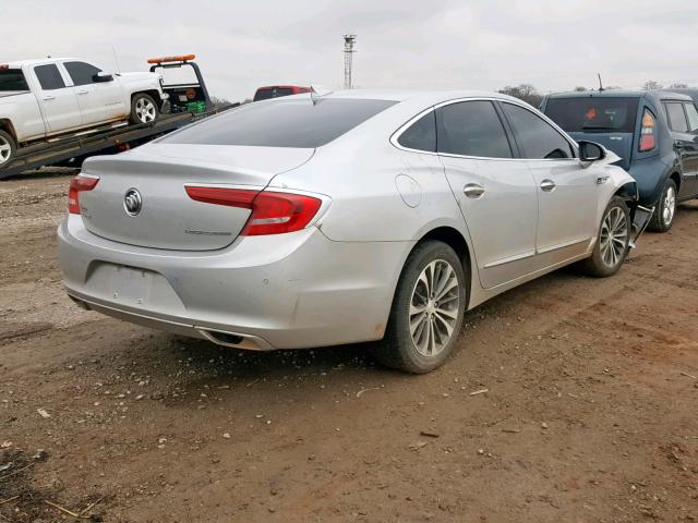 1G4ZP5SSXHU205520 - 2017 BUICK LACROSSE E SILVER photo 4