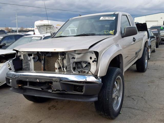 1GCDT196448153574 - 2004 CHEVROLET COLORADO SILVER photo 2