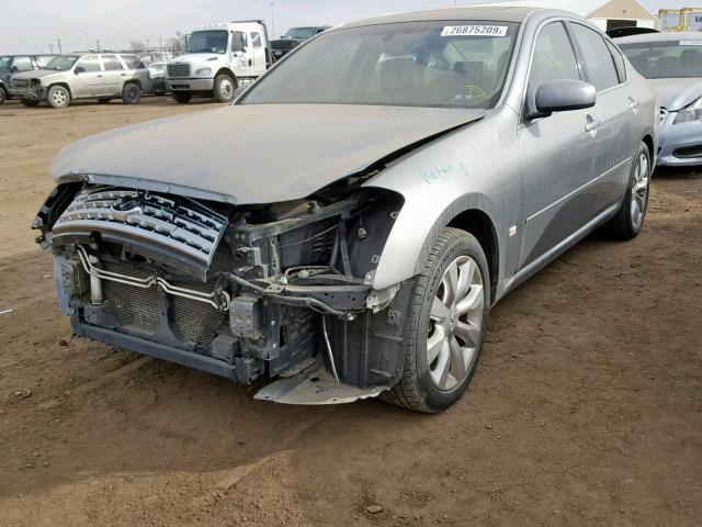 JNKAY01F06M263220 - 2006 INFINITI M35 BASE GRAY photo 2