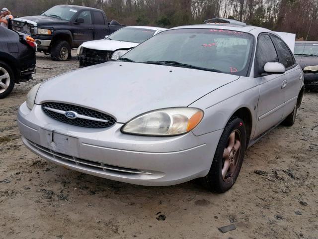 1FAFP55282A266060 - 2002 FORD TAURUS SES SILVER photo 2