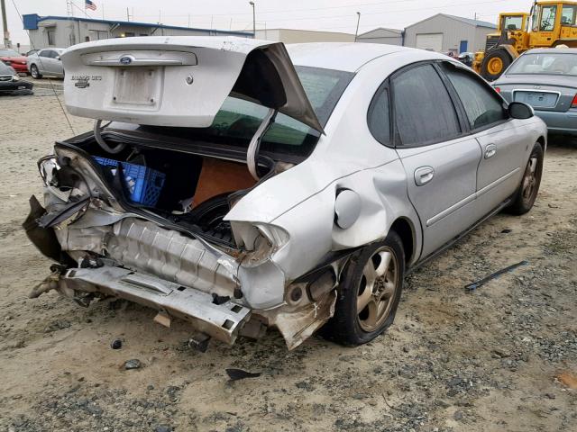 1FAFP55282A266060 - 2002 FORD TAURUS SES SILVER photo 4