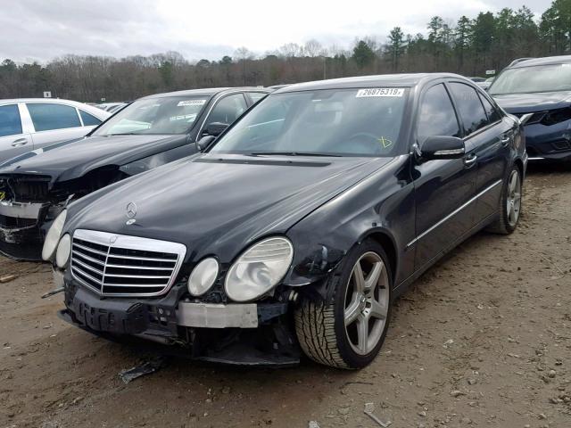 WDBUF56X39B388861 - 2009 MERCEDES-BENZ E 350 BLACK photo 2