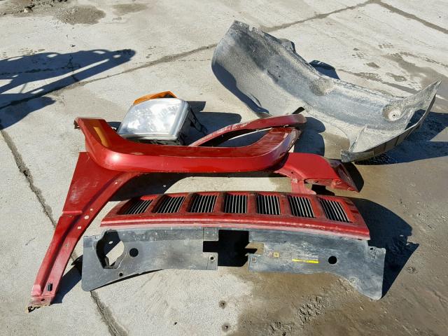 1J8HG48K36C141706 - 2006 JEEP COMMANDER RED photo 9