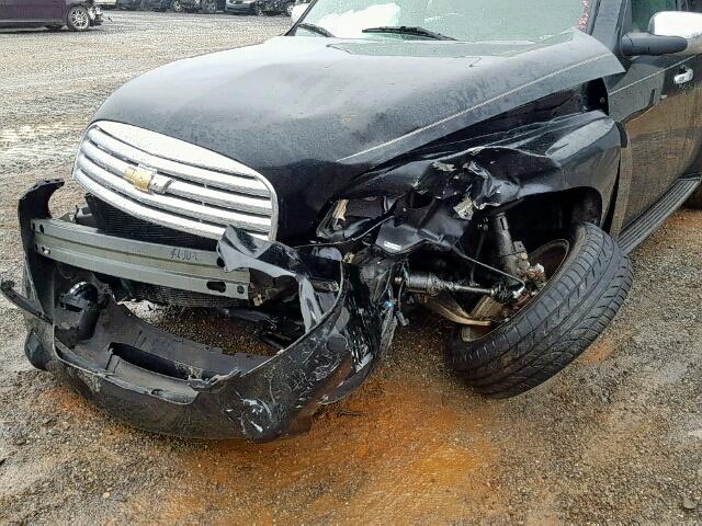 3GNCA53PX8S659862 - 2008 CHEVROLET HHR LT BLACK photo 9