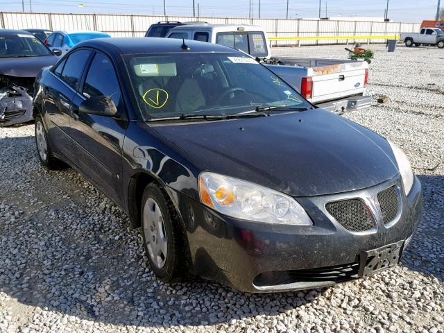 1G2ZF57BX84248291 - 2008 PONTIAC G6 VALUE L BLACK photo 1