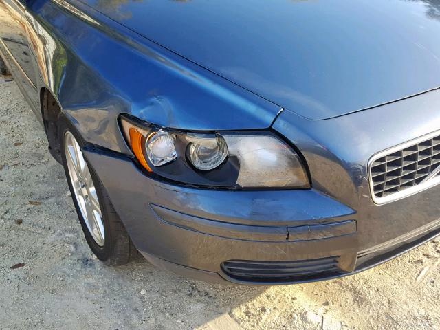 YV1MS382062204226 - 2006 VOLVO S40 2.4I BLUE photo 9