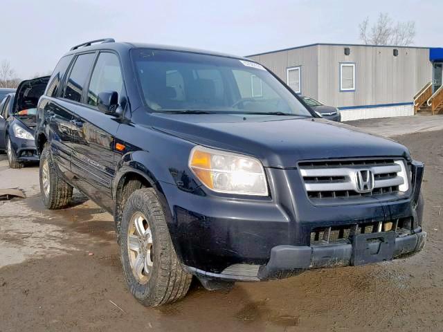 5FNYF18278B045818 - 2008 HONDA PILOT VP BLACK photo 1