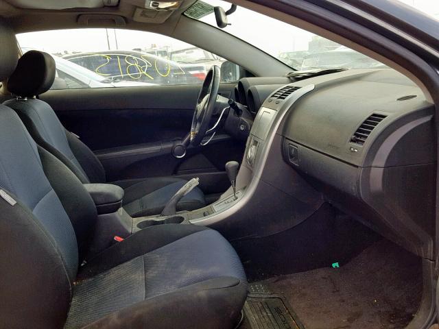 JTKDE167750054036 - 2005 TOYOTA SCION TC გრაფიტი ფოტო 5