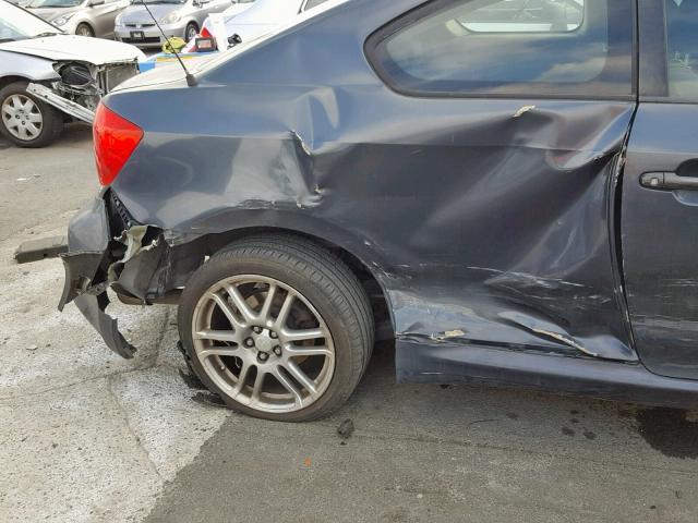 JTKDE167750054036 - 2005 TOYOTA SCION TC გრაფიტი ფოტო 9