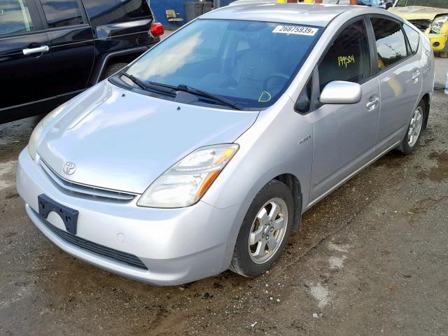 JTDKB20U397867480 - 2009 TOYOTA PRIUS SILVER photo 2