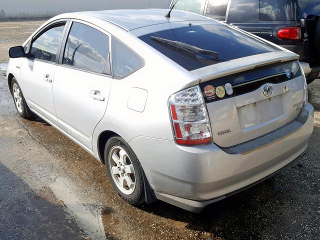 JTDKB20U397867480 - 2009 TOYOTA PRIUS SILVER photo 3