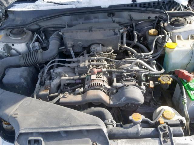 4S3BE635827212028 - 2002 SUBARU LEGACY L SILVER photo 7