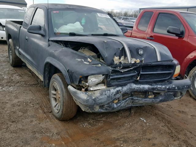 1D7HL32X33S132187 - 2003 DODGE DAKOTA SPO BLACK photo 1