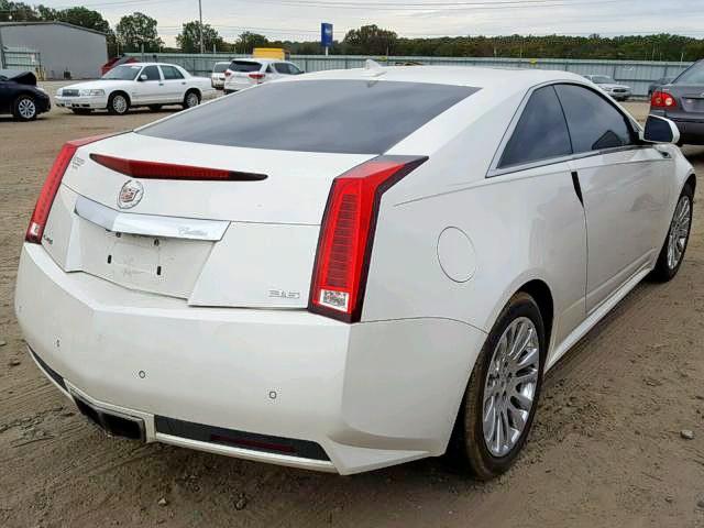 1G6DP1E3XC0108588 - 2012 CADILLAC CTS PREMIU WHITE photo 4