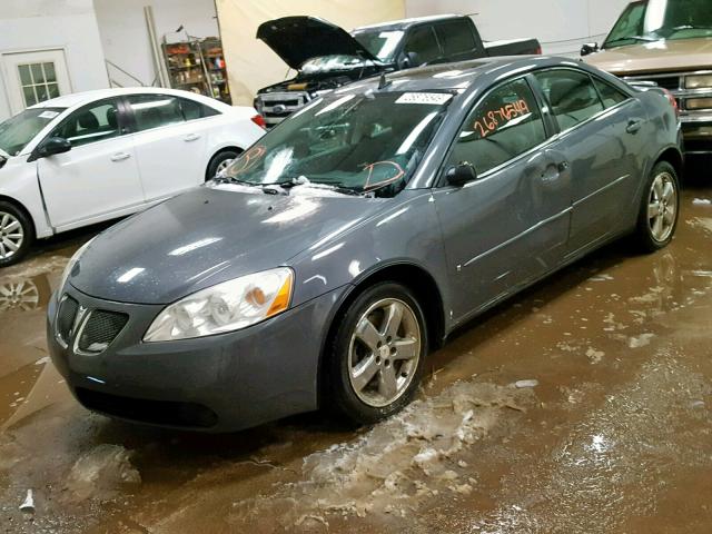 1G2ZH57N484191817 - 2008 PONTIAC G6 GT GRAY photo 2