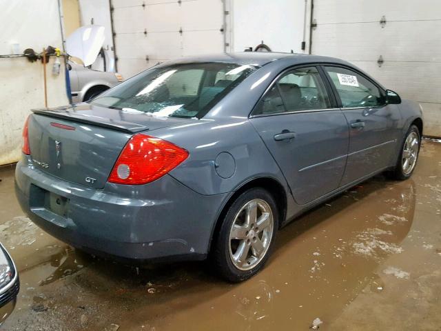 1G2ZH57N484191817 - 2008 PONTIAC G6 GT GRAY photo 4