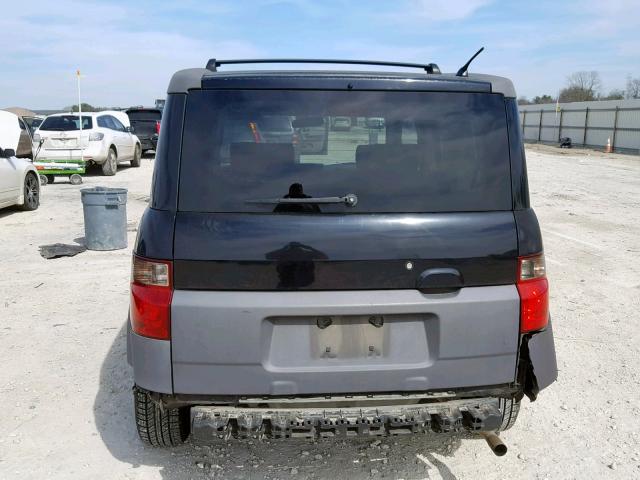 5J6YH18523L004663 - 2003 HONDA ELEMENT EX BLACK photo 9