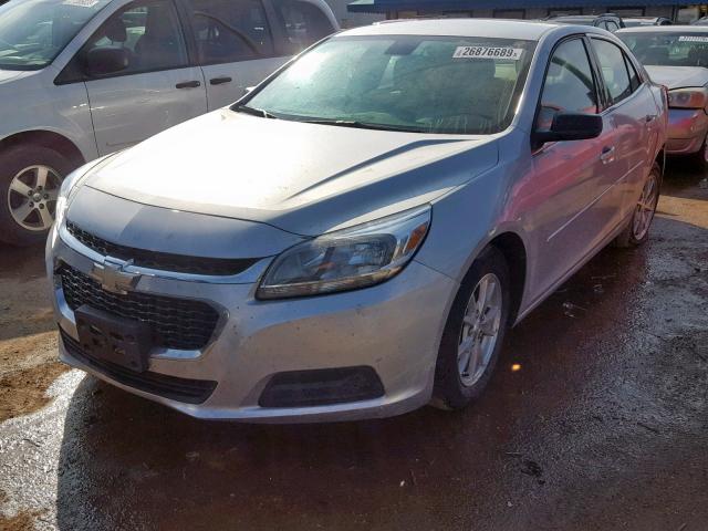 1G11A5SL5EF233469 - 2014 CHEVROLET MALIBU LS SILVER photo 2
