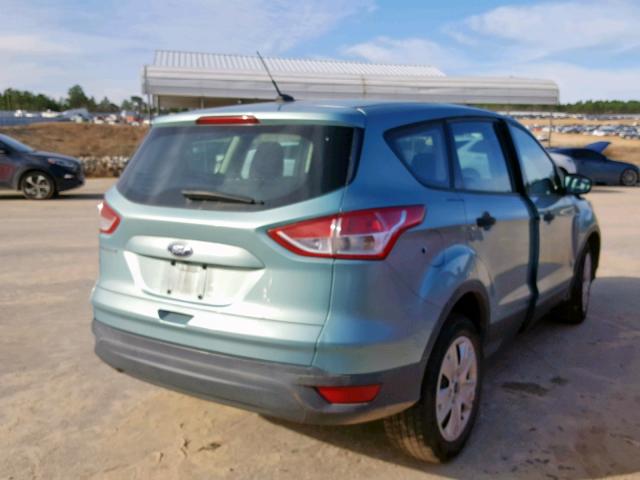 1FMCU0F7XDUC98945 - 2013 FORD ESCAPE S GREEN photo 4